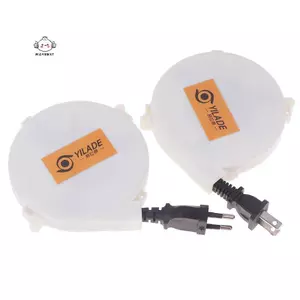 Maybest Cáp cuộn nguồn tự động có thể thu vào 220v Dây cắm trại Cuộn dây điện Cáp tay áo US EU Cắm cuộn cáp 1.6m {VN}
