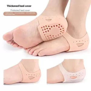 VFZ 1 Cặp Miếng Dán Bảo Vệ Gót Chân Silicon Miếng Lót Metatarsal Chân Trước Gel Gót Miếng Lót Plantar Fasciitis Giảm Đau Chân Vỉ Bảo Vệ Louislifecool