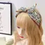 AqToCna Hoa Paisley Bohemian Nơ Thỏ Tai Nữ Rộng Bandanna Tóc Mềm Cho Đảng Và Trang Phục Thường Ngày AqToCna