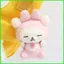 PS1 Rilakkuma Korilakkuma Kiiroitori Plushie Minna de Ususa Baby Series Túi búp bê sang trọng dễ thương Charm SP1
