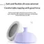 1 Chiếc Silicone Sputum Tẩy Cốc Áp Lực Trống Massage Áp Lực Trống Massage Cốc Massage Ngực Gõ Cốc Cho Người Lớn ợ