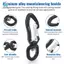 360° Kẹp Carabiner xoay xoay, Khóa Carabiner D hợp kim nhôm đa chức năng để cắm trại ngoài trời đi bộ đường dài