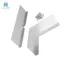 4 Gói Gutter Splash Guards Bạc Gutter Splash Guards cho ngôi nhà Mái góc thợ lặn Mái nhà thợ lặn đi mưa