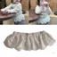 Giữ Thoáng Khí Cho Bé Váy Ruffle Cotton Thoáng Khí Váy Thêu Dâu Tây