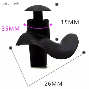 Ziyulinyuk 1 Cặp Nút Tai Silicon Mềm Có Thể Tái Sử Dụng Giảm Tiếng Ồn Cho Giấc Ngủ VN