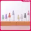 JASMINE 7 Chiếc Bộ Chai Nhỏ Giọt Mini Di Động Có Thể Đổ Lại 1 / 2 / 3 / 5ml Lọ Thủy Tinh Màu Macaron Trống Có Thể Tái Sử Dụng Hộp Đựng DIY JASMINE