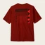 Áo thun unisex 100% cotton cao cấp in hình sóng Pa-Ta, form rộng, cổ tròn, phong cách Hàn Quốc