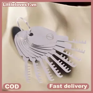 Littleloves1 1 Bộ Dụng Cụ HUK Steelb Lo 9in1 Trọn Bộ Dụng Cụ Sửa Chữa Thép Không Gỉ Chìa Khóa nk VN