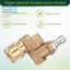 Đầu phun máy rửa áp suất công suất đa năng và khớp nối bộ chuyển đổi trục kết nối nhanh 180 độ với 5 góc xoay, Bộ đầu phun xà phòng và rửa tia, 1 / 4 Inch, 2,5 Gpm