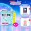 Combo 4/Combo 8 băng vệ sinh Kotex Maxcool French Spa Siêu mỏng cánh 23cm(20M/gói)