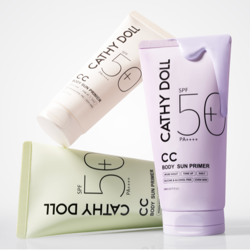 Kem Lót Trang Điểm Chống Nắng Dành Cho Body Cathy Doll Cc Body Sun Primer SPF50+ PA++++ 140ml