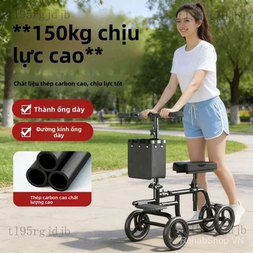 Khung tập đi/Dụng cụ hỗ trợ đi bộXe tập đi cho người bị gãy xương, dụng cụ hỗ trợ đi lại khi đi du lịch, xe tập đi chống