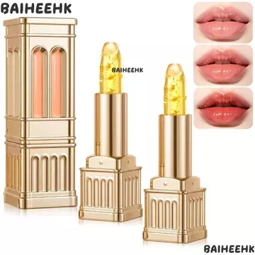 Son dưỡng môi BAIH, Son môi đổi màu thạch dưỡng ẩm không dính quyến rũ, Son bóng dưỡng ẩm lâu trôi cho mọi tông màu da