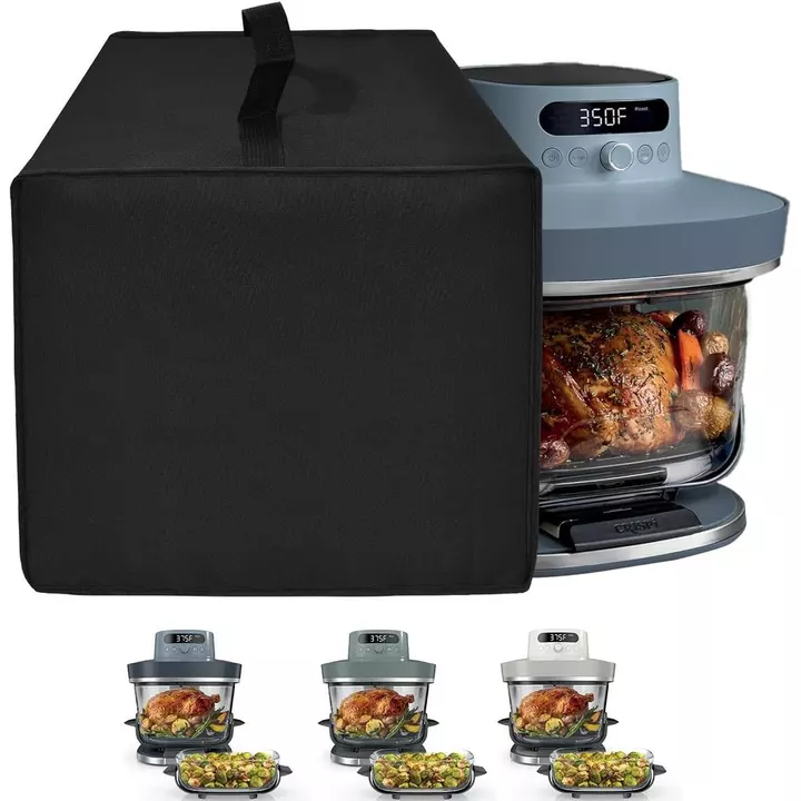 Bao da cho Ninja Crispi Pro 6 trong 1 Nồi chiên không khí thủy tinh 6QT, Vỏ bảo vệ nồi chiên không khí chống bụi chống nước hạng nặng — Dành cho nồi chiên không khí Ninja Crispi AS101CY Series Phụ kiệ