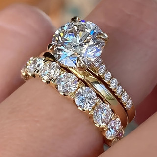 Women's Moissanite Wedding Ring by ynssx01.vn
