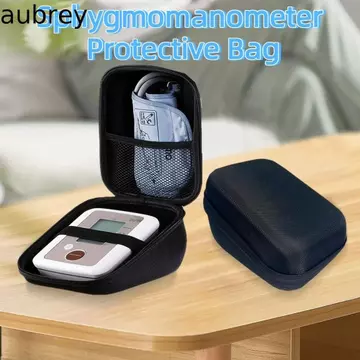 Hộp đựng máy đo huyết áp BENQING, Túi bảo vệ máy đo huyết áp chống sốc di động, Hộp cứng vỏ cứng dung tích lớn hình tam giác cho máy đo huyết áp