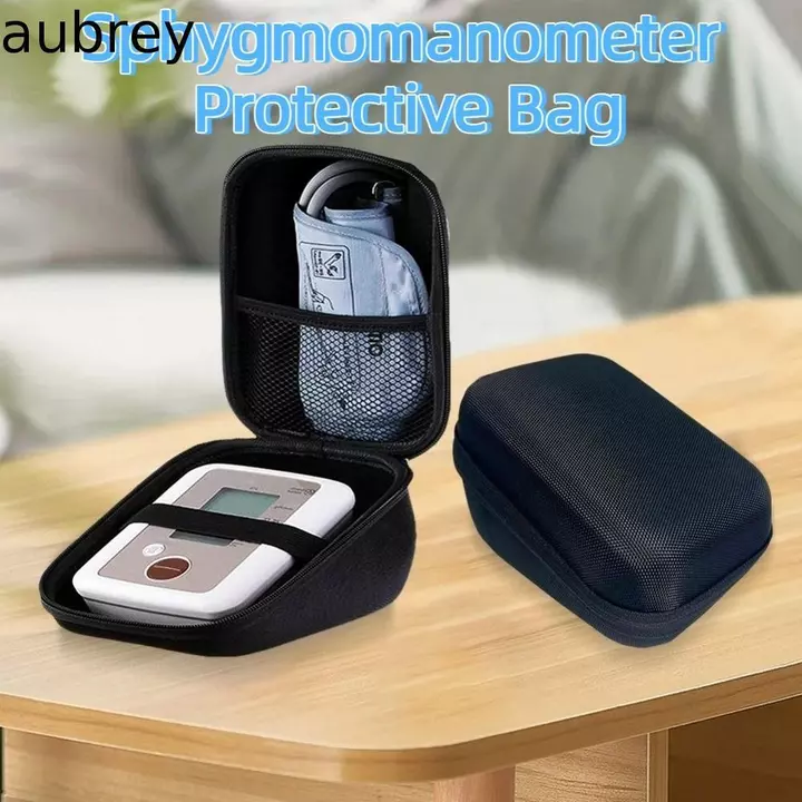 Hộp đựng máy đo huyết áp BENQING, Túi bảo vệ máy đo huyết áp chống sốc di động, Hộp cứng vỏ cứng dung tích lớn hình tam giác cho máy đo huyết áp