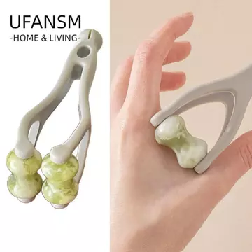 Massage ngón tay con lăn UFASM, Giảm mệt mỏi ngón tay Dễ sử dụng Massage ngón tay bằng đá, Khuyến khích nóng bỏng Thiết kế con lăn lưu thông máu Công cụ massage cơ thể để chăm sóc ngón tay