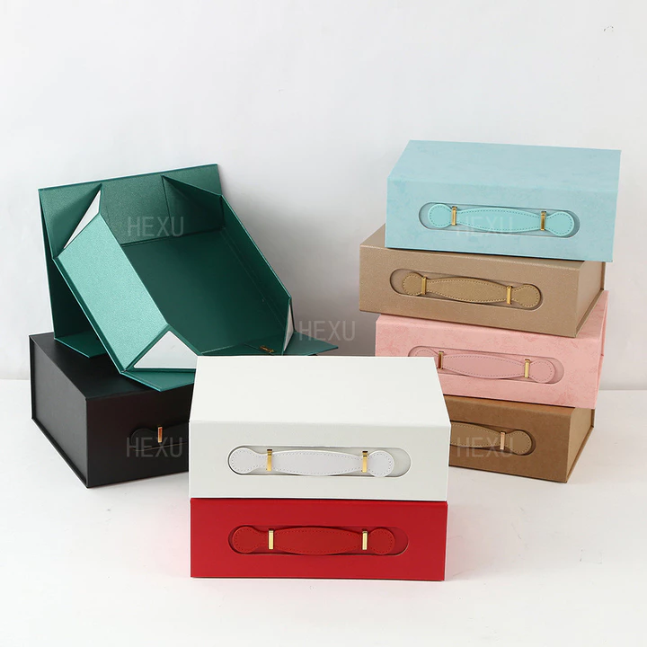 Hộp lật từ tính một mảnh Hộp di động Hộp gấp một mảnh Hộp quà ngày lễ Hộp quà tặng có sẵn Hộp quà tặng Hộp đóng gói