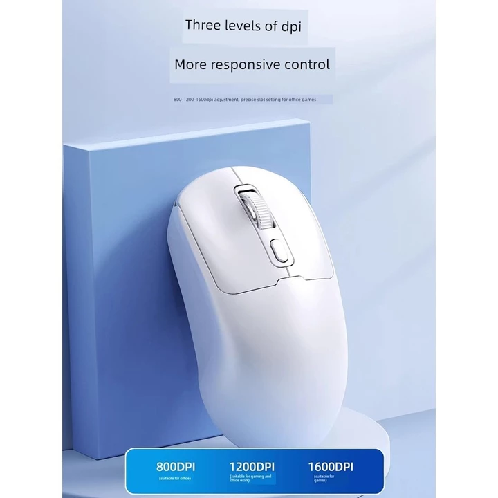 chuột không dây gaming chuột không dây bluetooth Chuột không dây Bluetooth Sạc im lặng Chế độ kép Trò chơi văn phòng Máy tính xách tay đa năng Chuột i – 3