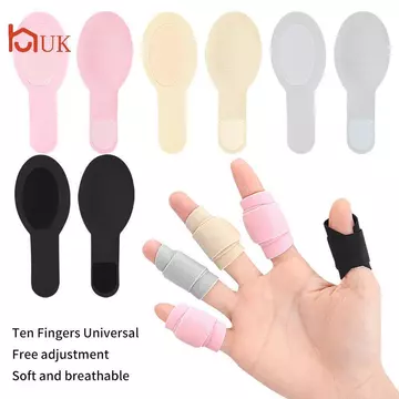 Vương quốc Anh Nẹp Ngón Tay Nẹp Hỗ Trợ Nẹp Ngón Tay Cái Bảo Vệ Băng Co Giãn Ngón Tay Cái Nẹp Cho Bóng Rổ Bóng Chuyền TH