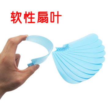 Quạt Trần Mini Nhỏ Quạt Lá Dày Trong Dòng Lưỡi Dao Nhỏ Bàn Kẹp Quạt Quạt Lá Quạt Biến Trang Phụ Kiện IJ5T
