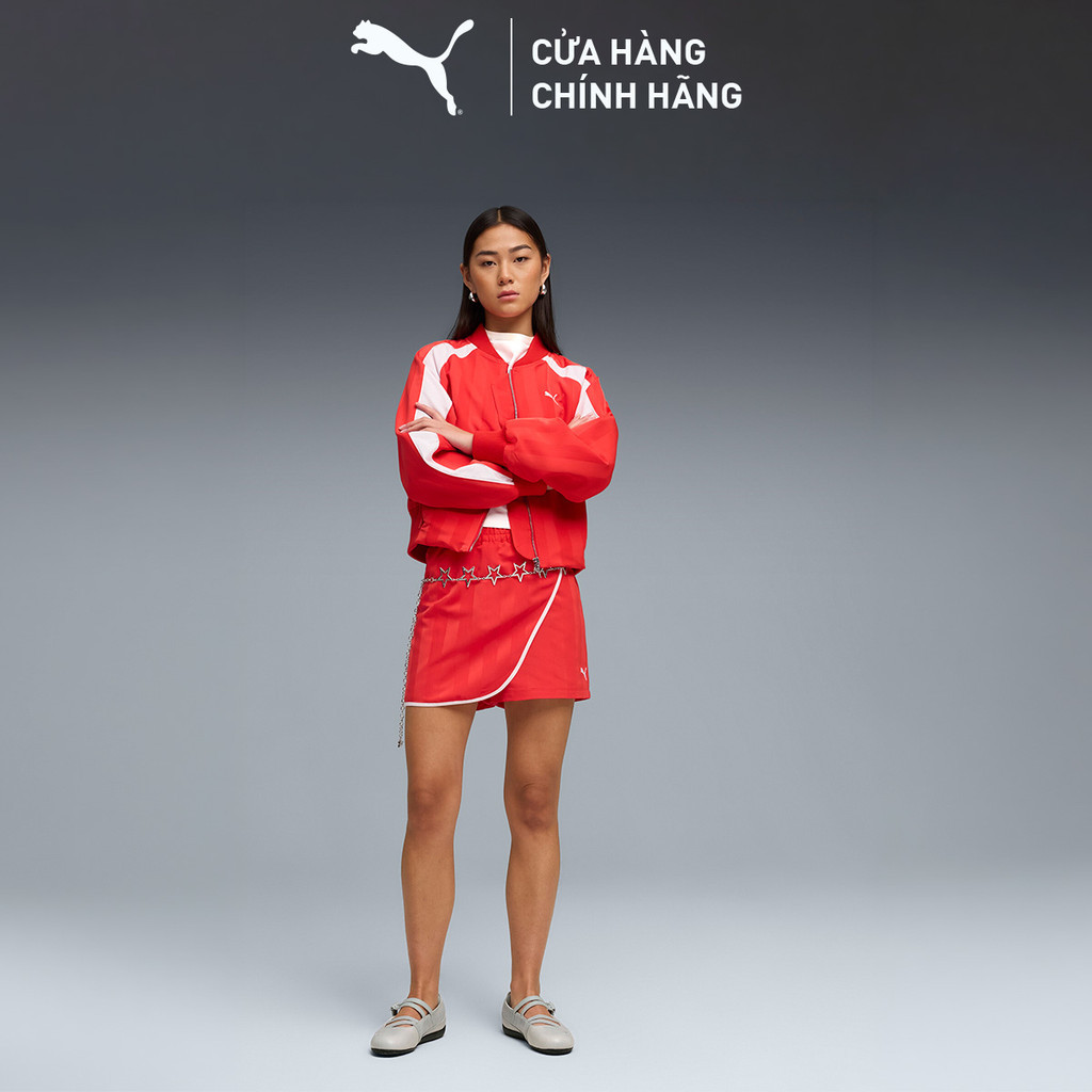 Váy Thời Trang PUMA Nữ FUTURE ARCHIVE Skort For All Time Red Màu Đỏ