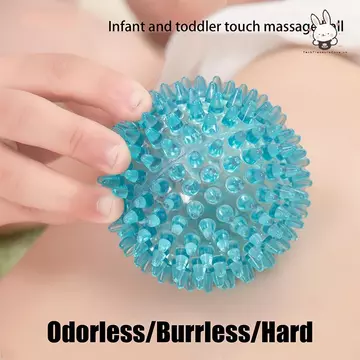 [Teh] Bóng Spiky Hollow Mềm Mại Trong Suốt Phục Hồi Sức Mạnh Tập Thể Dục Giảm Căng Thẳng Massage Bóng Cho Tay Cổ Tay Bóng Tập Luyện Tay [VN]
