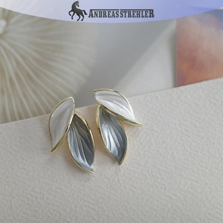 Onetimingfine 1 Cặp Bông Tai Thời Trang Phiên Bản Hàn Quốc Tính Khí Đơn Giản Kim Cương Giả Hoa Ngọc Trai Tai Móng Tay Bông Tai Nữ Trang Sức VN