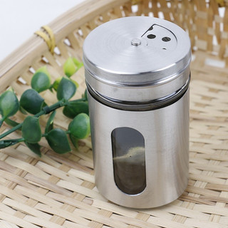 Hũ lọ đựng, rắc gia vị, đựng tăm - chất liệu thủy tinh, bọc inox304