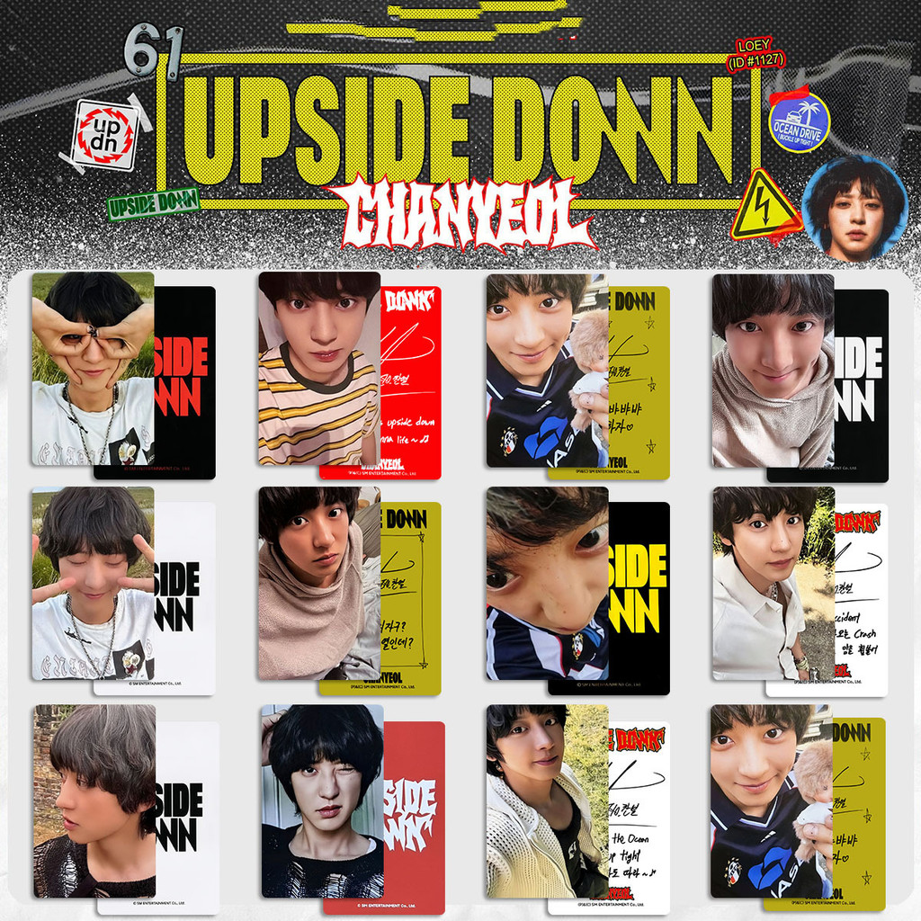 5-9 chiếc EXO Chanyeol UPSIDE DOWN Lomo Cards Tinh chất của Reverie KAI Wait On Me Solo Photocards CHEN XIN SUHO Park D.O. Bưu thiếp Oh Se Hun KPOP YM