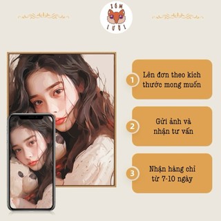 Tranh số hóa in theo yêu cầu nhiều kích thước - Giao nhanh từ 5-7 ngày - Quà tặng đầy ý nghĩa