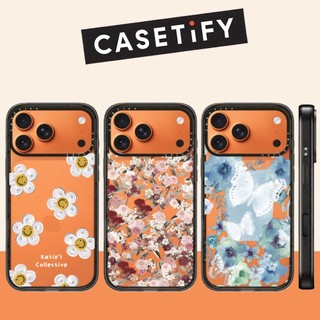 Ốp Điện Thoại Acrylic Hoa Bướm Nụ Cười Cho iPhone 17 Pro Max 17 Air 16 Plus 15 14 13 12 Vỏ Bảo Vệ Chống Sốc