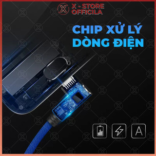 Cáp sạc chữ L 90 độ, dây sạc chơi game Type C/Micro/LN, bọc dù, đầu kim loại, đèn LED - DS90D01