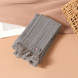 Quần Trẻ Em Mùa Xuân Thu Quần Legging Bé Gái Ren Đến Mắt Cá Chân Quần Cho Bé Mở Đáy Quần Chống Đóng Quần Ren