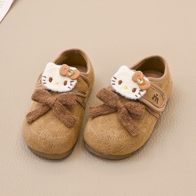 Kt Nơ Thời Trang Bé Gái Birkenstock Giày Phong Cách Mới Xuân Thu Trẻ Em Bé Trai Bé Gái Bé Công Chúa Giày Đế Mềm Thoáng Khí