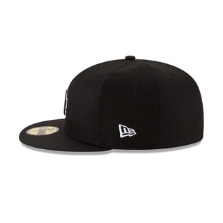 Bóng chày Major League Los Angeles Dodgers - Mũ đội sau có thể tùy chỉnh hoàn toàn, vành phẳng màu đen với họa tiết thêu - Style thời trang Mỹ