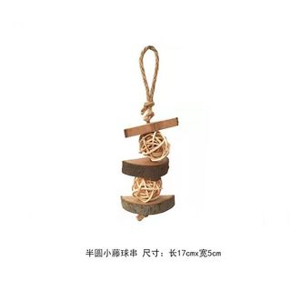 Đồ Chơi Hamster Nhu Cầu Hàng Ngày Gấu Vàng Trang Trí Cảnh Quan Toàn Bộ Khung Leo Xoay Vỏ Dừa Treo Võng.20251027