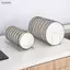 Luckyew Thép Không Gỉ Món Ăn Thoát Ra Bếp Nắp Nồi Đĩa Lưu Trữ Ras Đa Năng Kệ Bát Sấy Giá Đỡ Nhà Bếp Tổ Chức TQ
