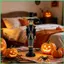 Bộ xương Hình Nhựa Đứng Tư Thế Bàn Trang Trí Chủ Đề Halloween Bộ Xương Trang Trí Cho Trong Nhà Bàn Tiệc sonlekvn