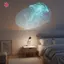 MJnmc LED USB Đại Dương Máy Chiếu Ánh Sáng Hoa Văn Có Thể Điều Chỉnh Cá Voi Bướm Thạch Sao Biển Đêm Lễ Hội Quà Tặng Mới
