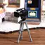 MJnmc Mini Video Camera Chân Máy Mô Hình Tỉ Lệ 1: 12 Búp Bê Nhà Chụp Ảnh Cảnh Bố Trí Đạo Cụ Nhà Búp Bê Trang Trí Trang Trí Giả Vờ Chơi Đồ Chơi Mới
