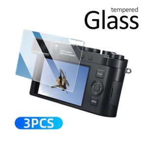 3 Máy Ảnh 9H Kính Cường Lực Cho Leica VLux5 SL3S SL3 SL2S SL2 SL Typ601 CLux CL Q3 43 Q2 Typ116 M10R M10P M10 Monochrom DLux8 DLux7 Camera LCD HD Kính Bảo Vệ Màn Hình