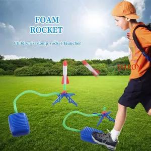 DARON Chân Phát Đồ Chơi Vui Nhộn Cho Trẻ Em Bắn Tên Lửa Thể Thao Trò Chơi Nhảy Thể Thao Ngoài Trời Đồ Chơi Bước Chân Tên Lửa Đồ Chơi