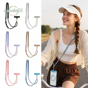 Dây đeo điện thoại CATMALLER88, Dây buộc điện thoại có thể tháo rời có thể điều chỉnh, Dây chuyền điện thoại di động có chiều rộng kép Dopamine thời trang Du lịch