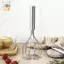 Dụng cụ nghiền khoai tây nhà bếp Máy nghiền khoai tây bằng thép không gỉ Hướng dẫn sử dụng Máy nghiền bùn áp lực rau quả Máy nghiền thực phẩm nhà bếp ELWW
