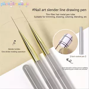 Khung Ảnh Móng Tay Nghệ Thuật Lót Bàn Chải Gel Móng Tay Cực Mịn Sơn Móng Tay Tranh Bàn Chải Vẽ Móng Tay Nghệ Thuật Thiết Kế VN