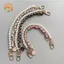 CANAMEK Vintage Túi Ngọc Trai Dây Đeo Cho Túi Xách Hai Lớp Dây Ngọc Trai Điện Thoại Dây Tinh Tế Ví Thay Thế Tay Cầm Túi Phụ Kiện CSF