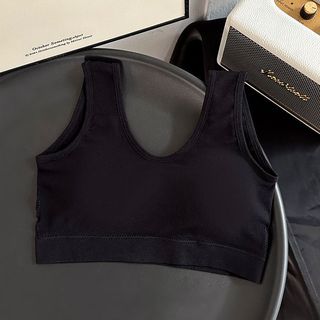 Thời Trang Thiếu Niên Quần Lót Bé Gái Áo Ngực Thời Kỳ Phát Triển Học Sinh Dây Đeo Đầu Thoải Mái Không Viền Thép Quần Lót