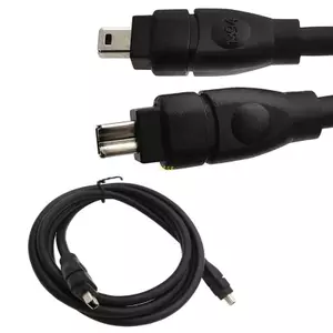 Btsg Professional FireWire 400 IEEE1394 Đầu nối 4 chân cho máy quay và thiết bị âm thanh cho máy tính xách tay sang máy quay